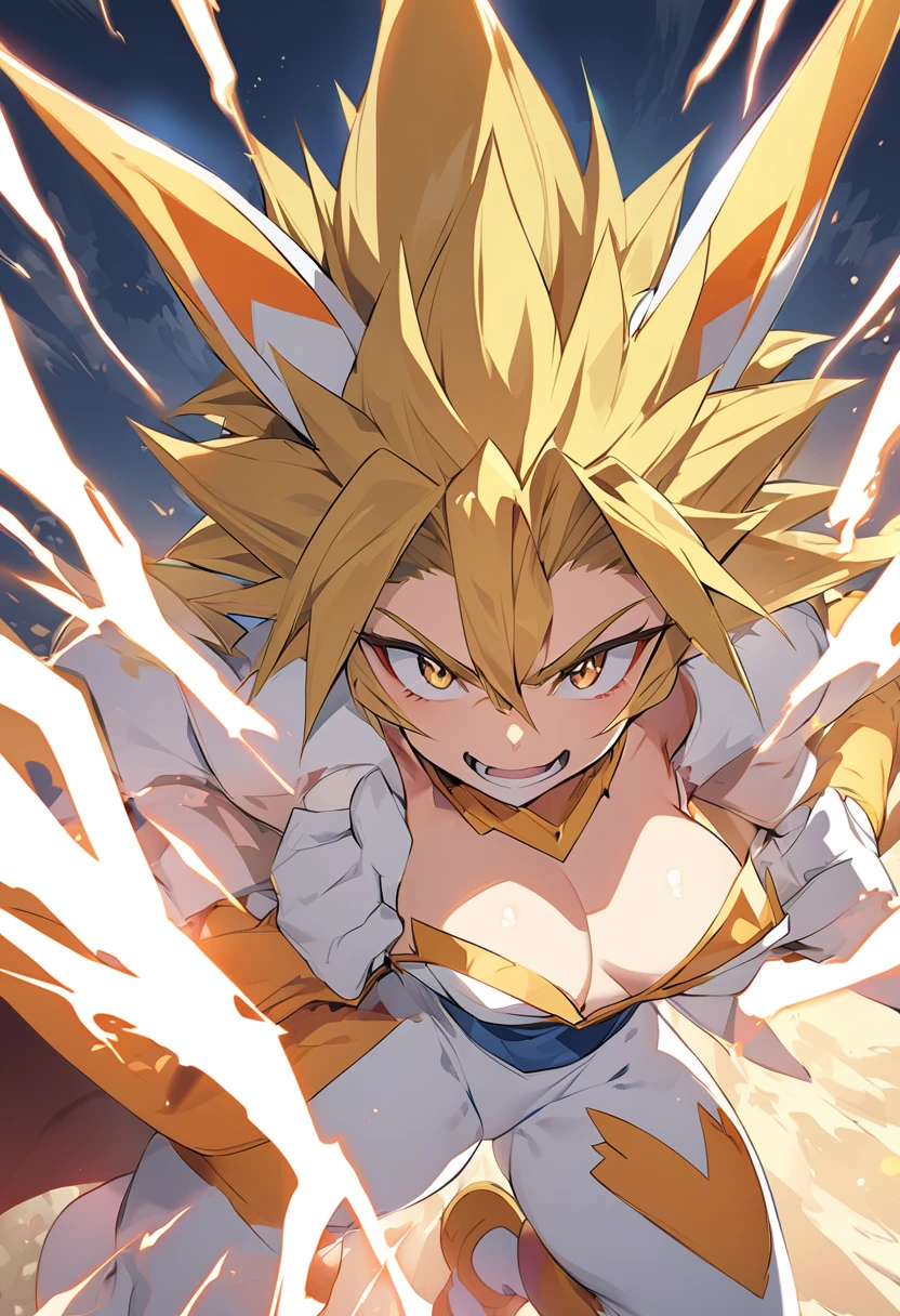Super saiyan bunny girl