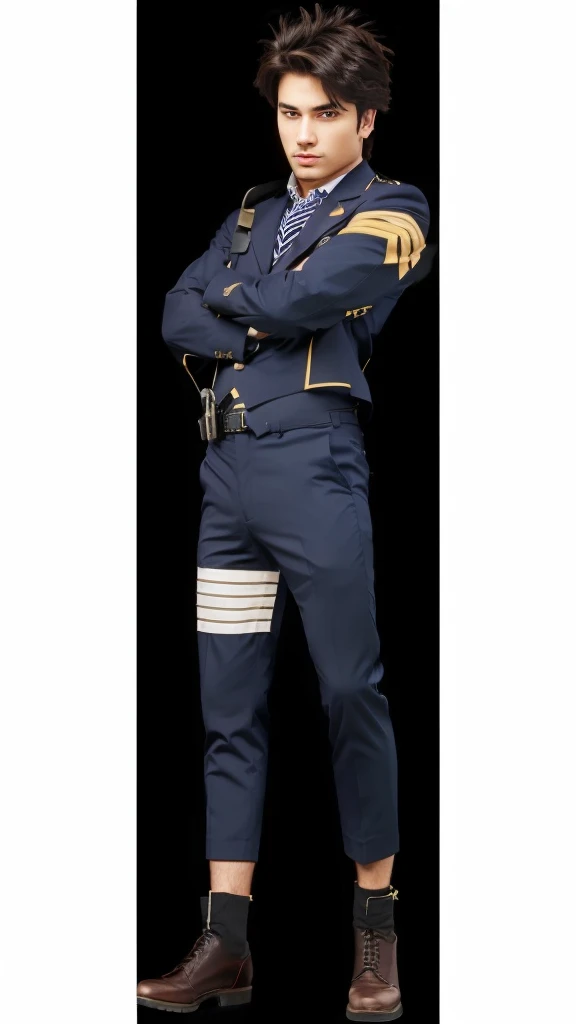 real man. but dont change outfit