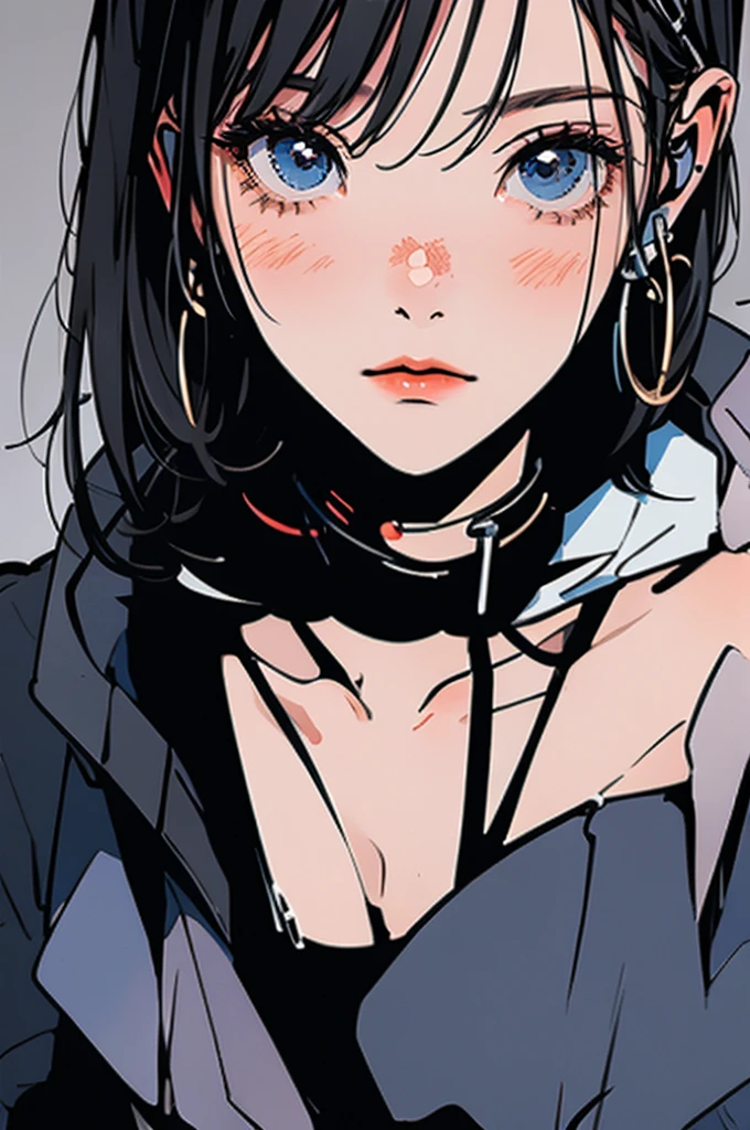 (masterpiece:1.2), Highest quality,Pixiv,Rebellious girl,Portraiture,