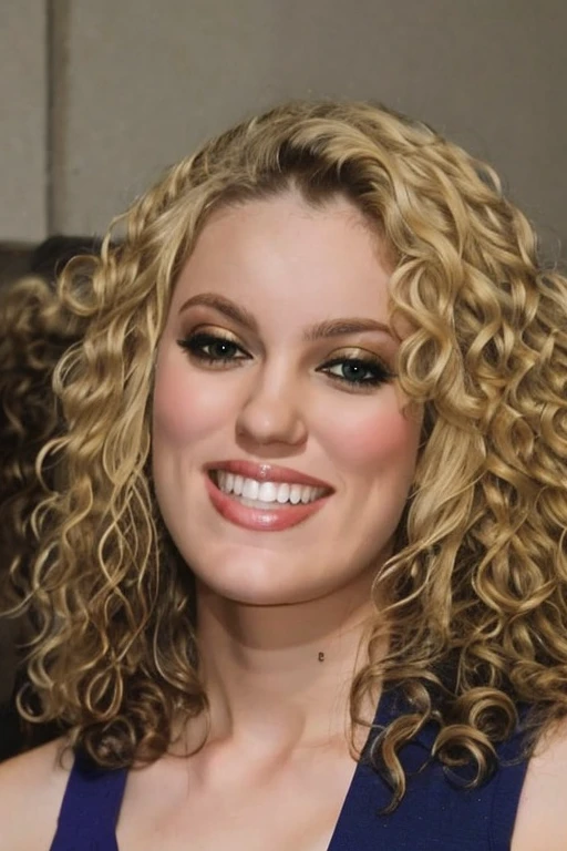 a blonde, curly hair, rayra sucking dick