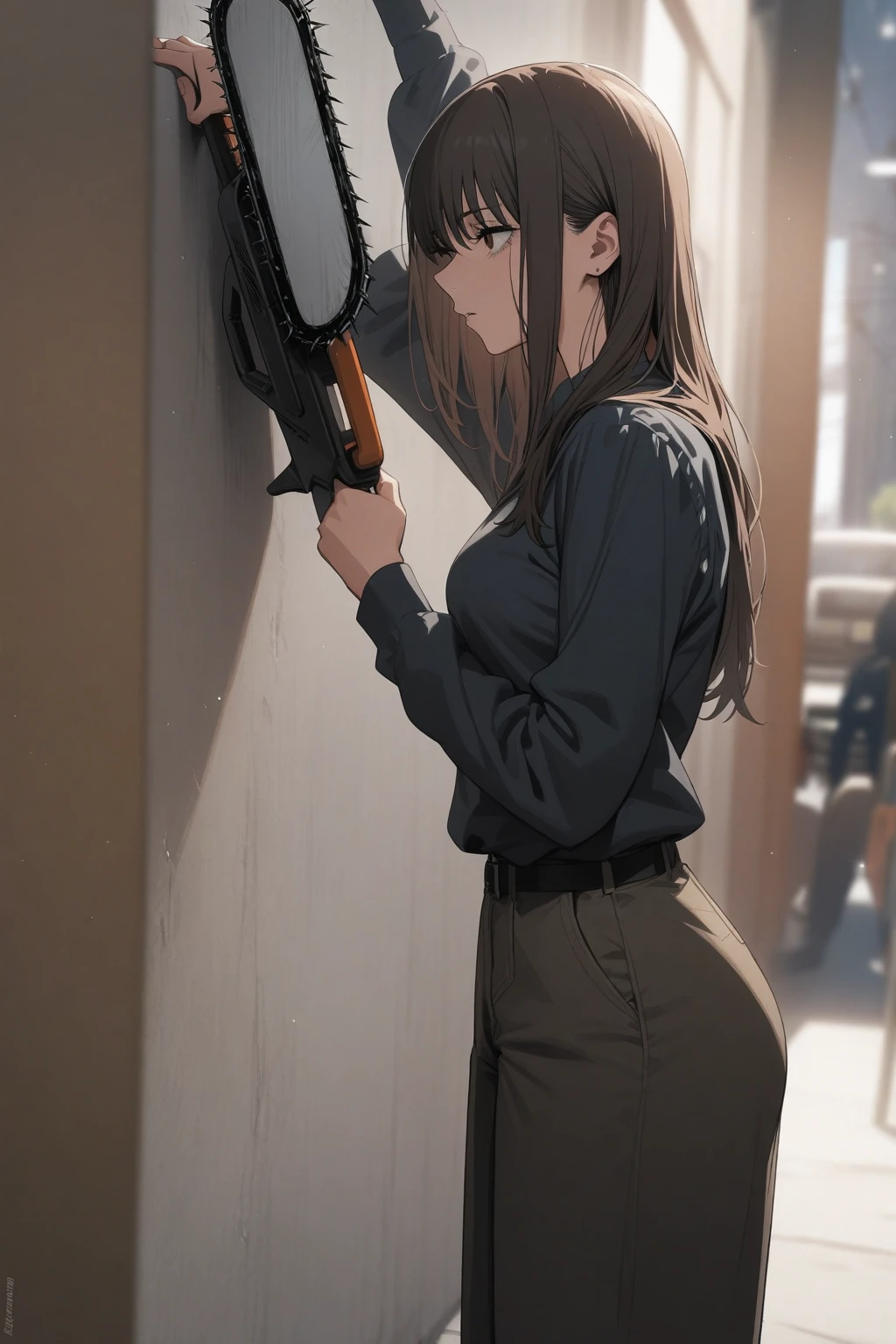 up to date,Female anime characters, masterpiece, Highest quality,One girl, cut \(Chainsaw Man\), Chainsaw Man,