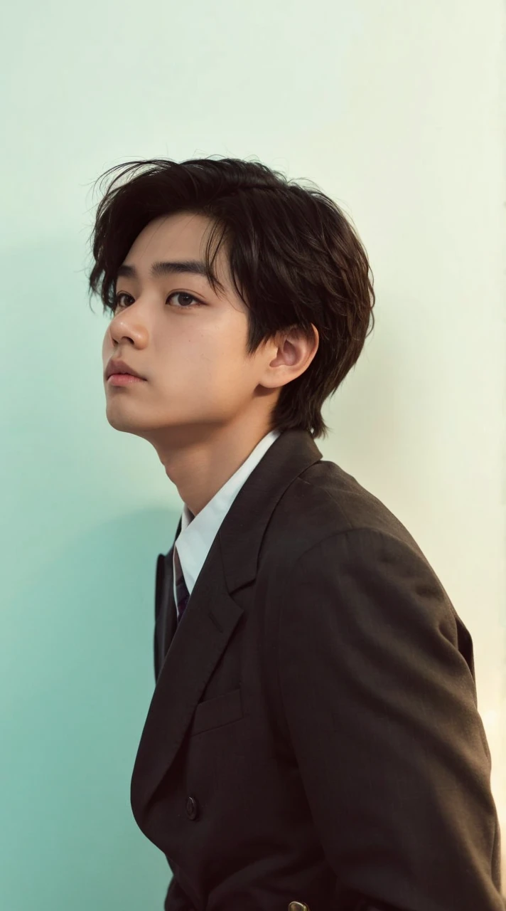 Asian boy big eyes
