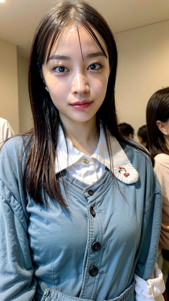 Browsing Caution,(Absurd:1.3),8K,(Detailed Photos:1.5),(Detailed face and skin:1.3),(Ultra-high resolution:1.5),(Realistic:1.5),Symmetrical, clear eyes,Well-groomed face,(Ray Tracing:1.3) ,((HiroseSuzu)), Japanese,high school girl,(wearing Japanese high school uniform:1.3),(Navy High School Uniform:1.3), break (Panties as a gift), break (Detailed blue cotton panties:1.1),masterpiece, Highest quality, Very detailed,classroom,Black medium straight hair,Focus Panties,Cinema Lighting,(Blushing:1.3), break (Panty stains:1.4),