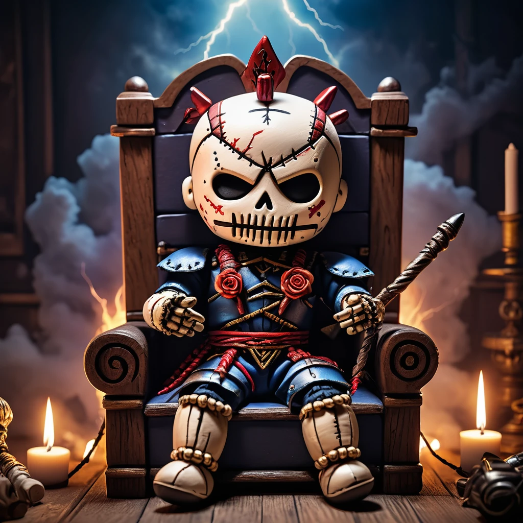 (toy voodoo doll:1.5), (voodoo doll:1.7),
The god of thunder alone, around the lightning, sits enthroned on his throne in heaven, the god of thunder and all things
best quality, masterpiece, detailed soft oil painting, detailed background, dramatic cinematic lighting, soft edge lighting, professional, dramatic lighting, hard edge lighting,
ultra quality, 4k,masterpiece, best quality, 8k, ultra highres, highres, extremely detailed