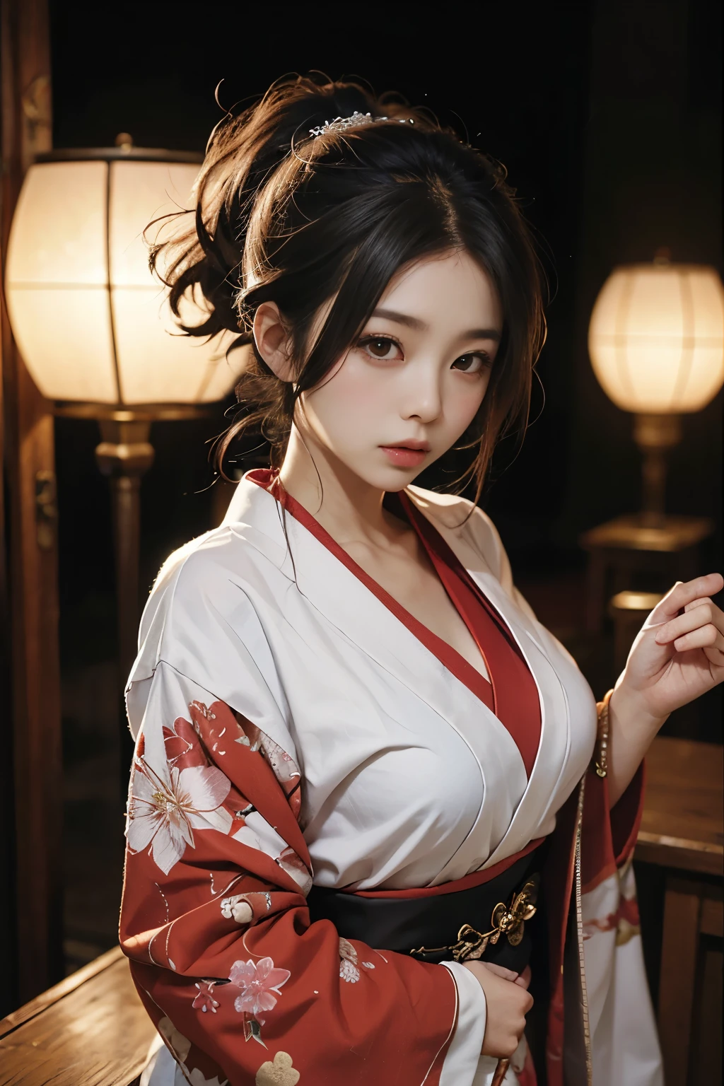 Beautiful Skin、Junko Ishihara,Over Amagi,Prostitute,Edo Period,Joren Falls,Flame of Love,Disheveled Japanese clothing,
