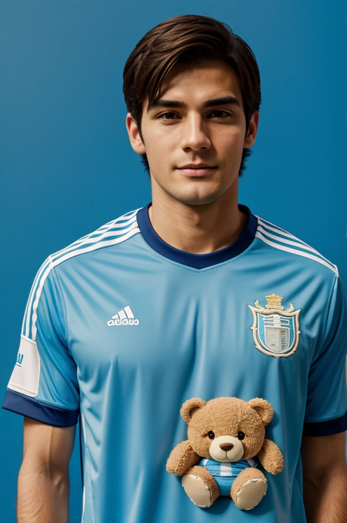 Ted with an Argentina shirt