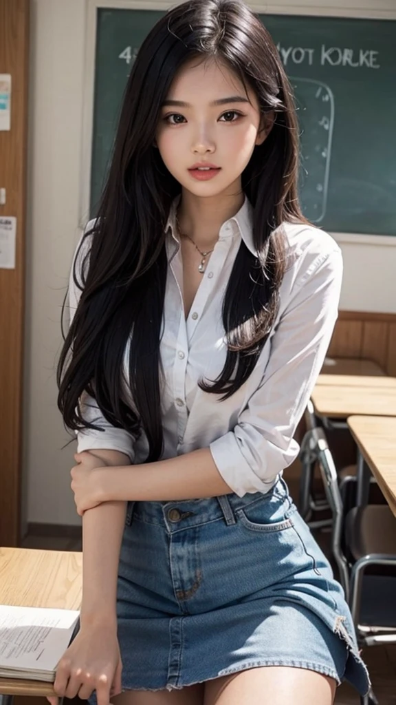 beautiful hot school girl