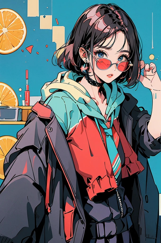 (masterpiece:1.2), Highest quality,Pixiv,Rebellious girl,Portraiture,