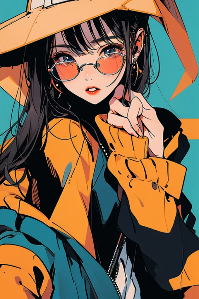 (masterpiece:1.2), Highest quality,Pixiv,Rebellious girl,Portraiture,