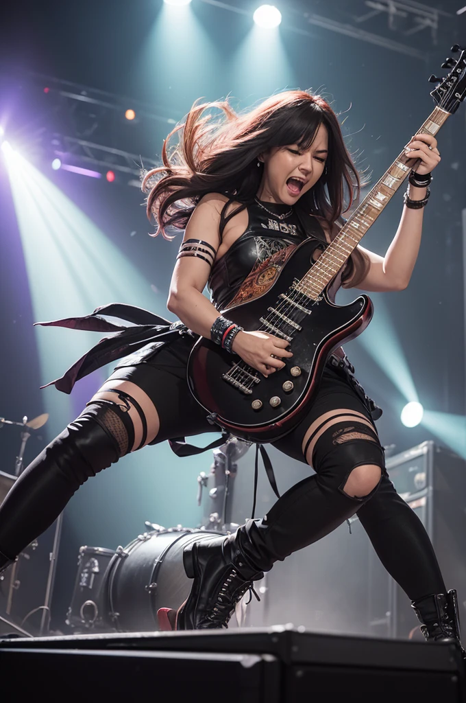 Heavy rock event called metal blast 