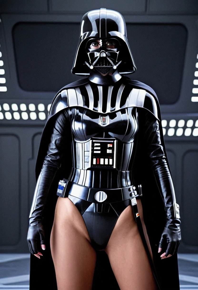Female Darth vader (no clothes),2d girl