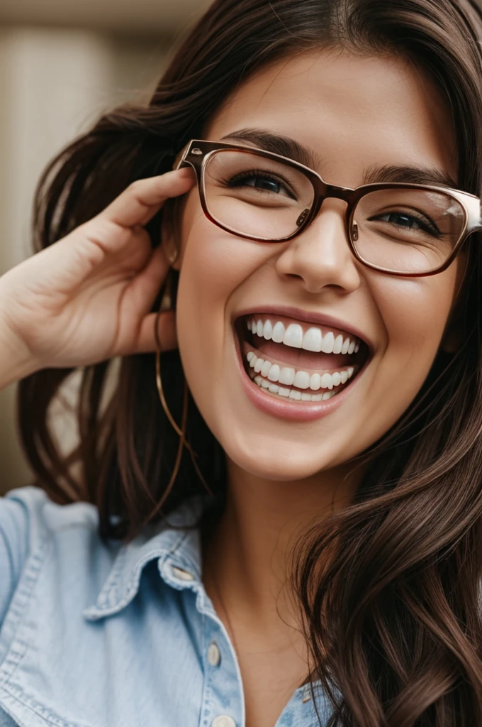 girl from. Glasses and laughs