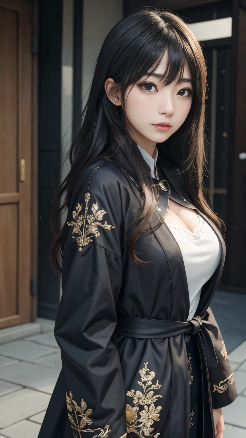 (最高qualityのディテール)、Realistic、8K Ultra HD、High resolution、(One Girl:1.2),(Fatal Beauty,Attractive beauty) ,(A supple and powerful physique),(Sensual charm),(Mysterious charm:1.1),(Captivating silhouette),The 超detailedな、高qualityのテクスチャ、Intricate details、detailed、非常にdetailedなCG、高qualityの影、detailed 美しく繊細な顔、detailed 美しく繊細な目、Written boundary depth、Ray Tracing、20th generation、Cute K-Pop Girls、(The Face of Ulzan in Korea)、Thin face、(Urzan-6500-v1.1:0.6)、PurerosFace_v1、Glowing Eyes、Perfect body、 Viewer Display、(最高qualityのディテール:1.2)、Realistic、8K Ultra HD、High resolution、Close-up of a woman， realistic girl rendering, 8k artistic german bokeh, Enchanting girl, Real Girls, Gurwitz, Gurwitz-style artwork, Girl Roleplay, Realistic 3D style, cgstation Popular Topics,, 8K Portrait Rendering,（truth，truth：1.4），(Sparkling eyes girl:1.2)、The 超detailedな、高qualityのテクスチャ、Intricate details、detailed、非常にdetailedなCG、高qualityの影、detailed 美しく繊細な顔、detailed 美しく繊細な目、Written boundary depth、Ray Tracing、20th generation、Cute K-Pop Girls、(The Face of Ulzan in Korea)、Thin face、(Urzan-6500-v1.1:0.6)、cheek、Glossy Lips、、High resolution, Best image quality, 最高quality, Realistic, 超detailedな, Photo realistic, 4K 8K Ultra HD Full Color RAW Photos, Fujifilm(Medium format), Hasselblad, Carl Zeiss, Incredible dynamic range photography(utility_art：Smooth-768:1.1),High resolution, High pixel count, 明確なdetailed, Clear images, Natural color reproduction, Noise Reduction, High fidelity, quality, Software Improvements, Upscaling, Optimized Algorithms, Professional-level retouching,

1. Oversized coat:

The coat is、Choose an oversized design that covers from shoulders to knees.。Color is classic navy or black、or warm khaki or beige, hang on.、Choose colors that match the season。
2. Knitted sweater or turtleneck:

To protect yourself from the cold、Knitted sweater or turtleneckを選択してください。Match the texture and color of the knit to the coat.。
3. Wide leg pants:

For pants, Choose a wide-leg design、Combines ease of movement and style。Denim in dark tones or black trousers will look good.。
4. Knee-high boots:

What is included in an oversized coat、足首からふくらはぎまでカバーするKnee-high bootsとの組み合わせ。Boots are black or dark brown and chic.、Gives a stylish impression。
5. accessories:

シンプルなゴールドまたはシルバーのaccessoriesを選択してください、Add elegance to your outfit。for example、Long necklaces and large earrings are recommended.。
6. Handbags:

Handbags、Choose a color that matches the tone of your outfit.。Shoulder bags and tote bags are convenient and stylish。
7. Compensateと髪型:

Compensate, Choose natural colors that flatter your skin。Wavy Hair、By creating loose curls、Appeal to softness。