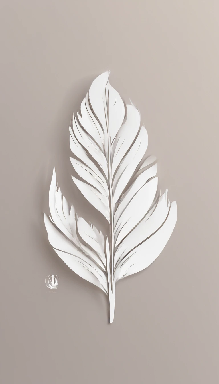 A minimal, modern, simple, cinematic logo design for the brand “Penamemoria". Create a modern, minimalistic, high-quality, logo of a boy-feather