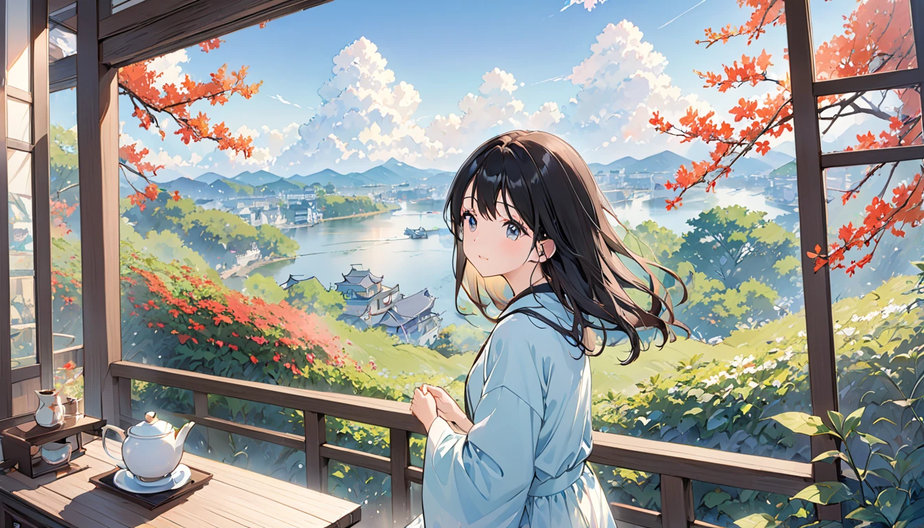 ヘッドフォンをつけた,茶髪,1人,詳細な背景,「心の安らぎ」,リラックス,動物