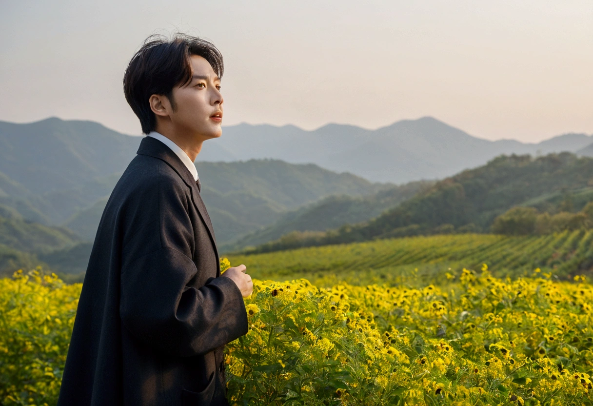 고품질, 여자 1명, ((36세의 건강한 한국 여성)), ((36살)), 여자 1명, 눈이 크고 아름답다. ((날씬한)), ((짧은 중간 머리)), 미소 짓는다. 포즈: 서 있는, 바람막이 재킷, 배경:귀하의 거주지는 회반죽 외관과 연철 난간을 갖춘 바로크 양식의 타운하우스입니다. 잘자흐 강과 호엔잘츠부르크 요새가 내려다보이는, 야경, 가로등, 약간 위를 바라보는, 여자 1명, 캐논 16-34 광각렌즈로 전신샷, 강이 보이는, 측면 위를 보는