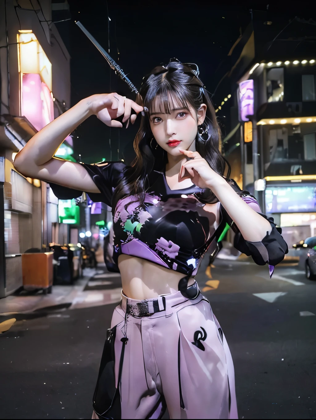 (photoRealstic:1.4),(hyper realisitic:1.4),(realisitic:1.3),(Smooth lighting:1.05),(Improved cinematic lighting:0.9),32K,1 girl,Realistic lighting,raytrace,(japanes:1.2),Detailed eyes,16歳,cute,kawaii,(驚き:1.5) ,eva01,(various pose:1.5)