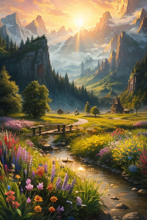 Highest quality、Landscape painting、Fantasy