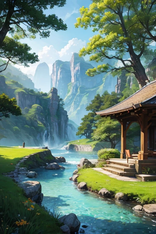 Highest quality、Landscape painting、Fantasy