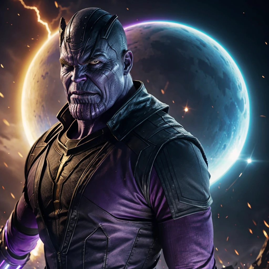 Create a villian like thanos