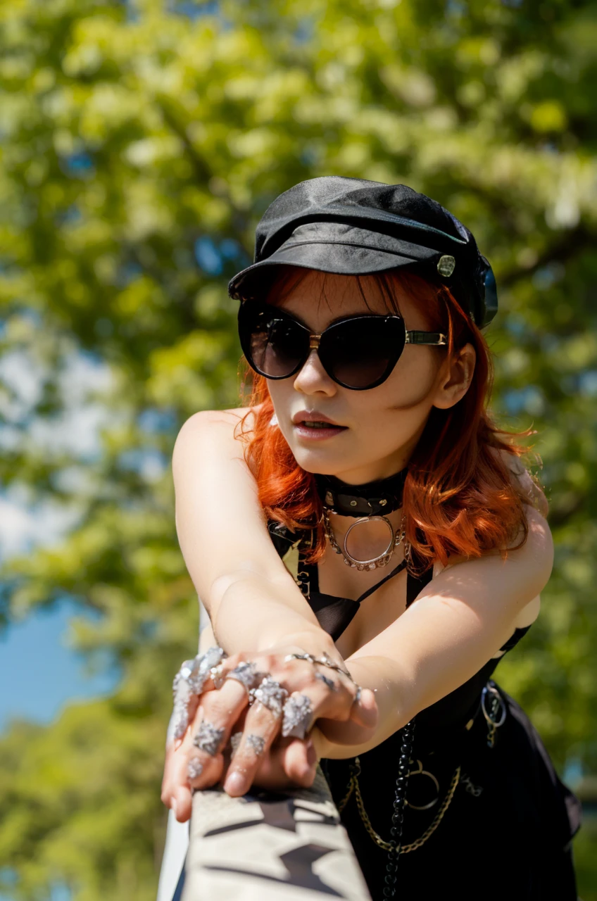 realisti,4K, アニメ, Red hair