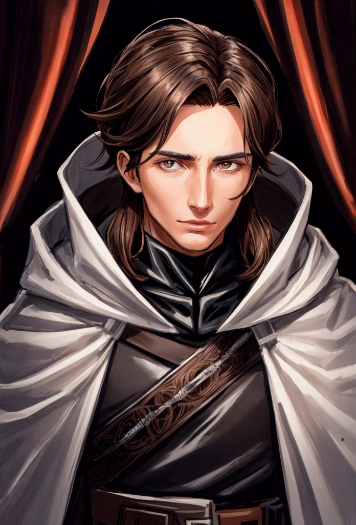  26 year old man brown hair brown eyes dressing like a sith lord