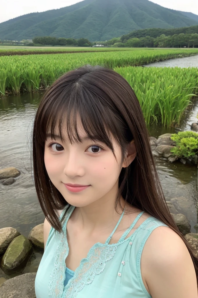 ((Highest quality)), ((masterpiece)), (detailed),Perfect Face,Japanese,landscape,Beauty,cute,Upper Body