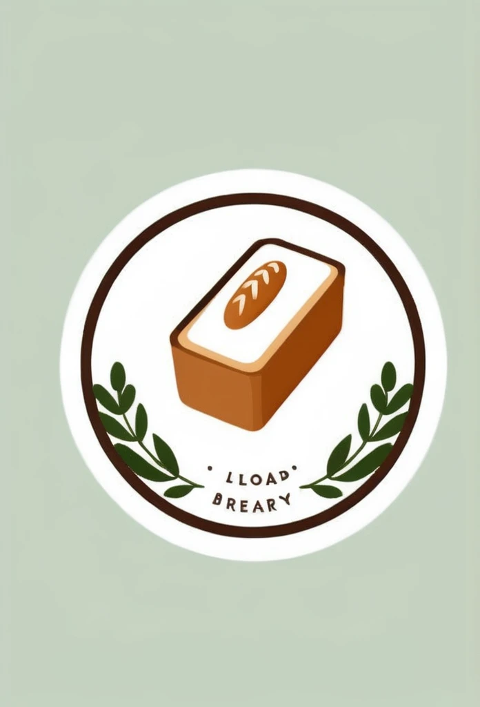 White background
stylish bakery logo
circle-shaped logo
A loaf of delicious-looking bread is on the logo
Moss-green leaves are also on the logo
a warm logo
soft brown and white only
SIMPLE LOGO
癒しのブレッド
Pretty cool
chic and modern design
White background