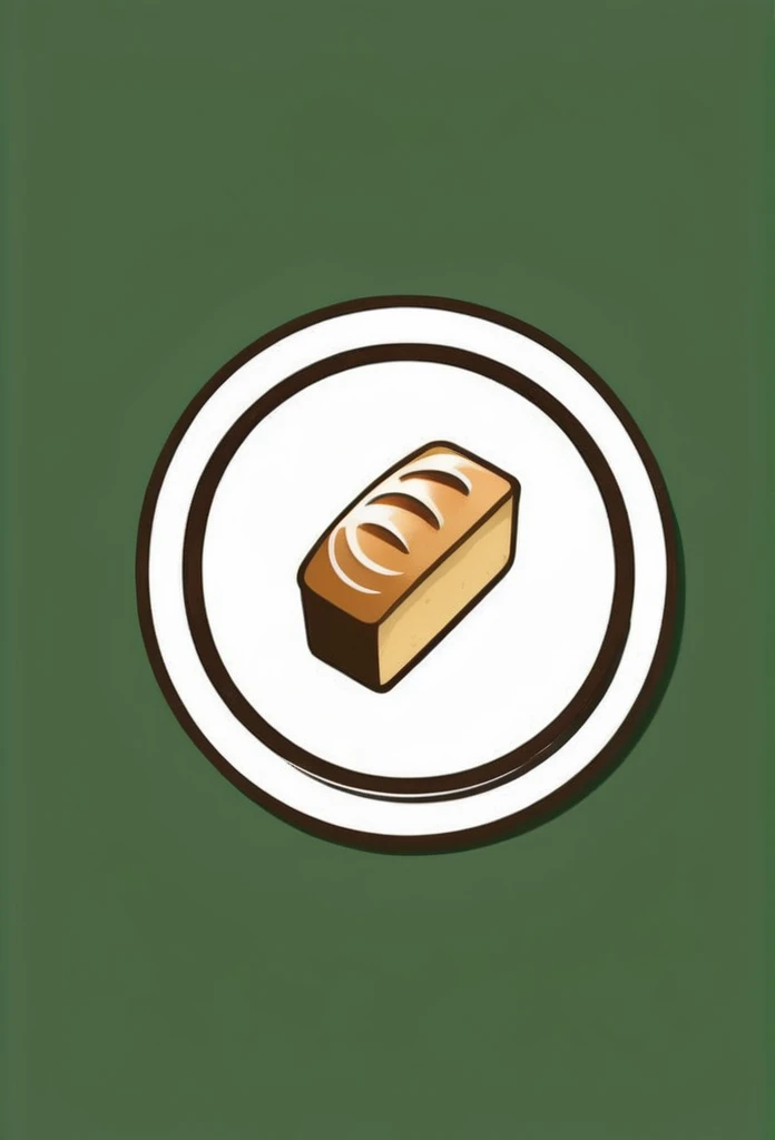 White background
stylish bakery logo
circle-shaped logo
A loaf of delicious-looking bread is on the logo
Moss-green leaves are also on the logo
a warm logo
soft brown and white only
SIMPLE LOGO
癒しのブレッド
Pretty cool
chic and modern design
White background