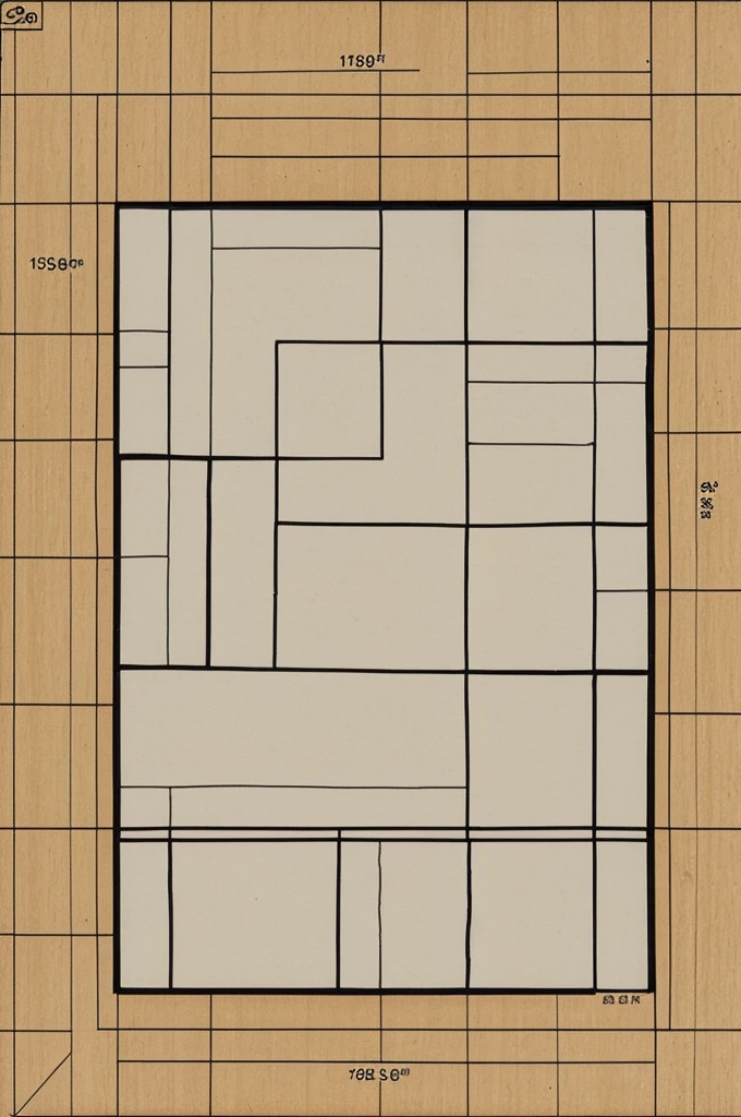 in the rectangle draw small square near the top right hand corner and a small square in the top left hand corner.
