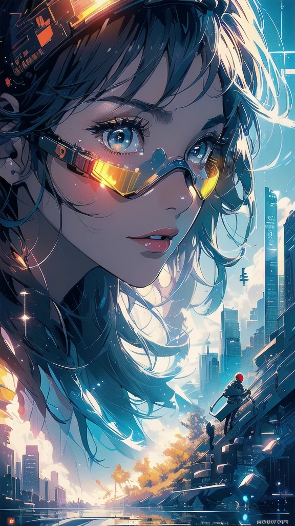 (((masterpiece, highest quality))),(((solo:1.2))),(((1girl:1.2))),(((32k wallpaper))),(very detailed, vintage science fiction),((((((geometric cinematic movie poster)))))), (bauhaus), shape,(((abstract))),(mid century modern),movie poster,(((((portfolio))))),(((((Close-up))))),(((((bust up))))),((((more various angle)))),(((ultimate highlight))),Vast landscape,((((complete. detailed face)))),(((Extremely talented))),(((most complecated machine))),(((text))),(((typography))),(((sentence))),(((Label))),(detailed movie poster),(((((best complicated machine))))),(((((genius mechanic))))),(((gorgeous light leak))),(((Extremely colorfuly))),(((Infrared Goggles))),(((reflection lens)))