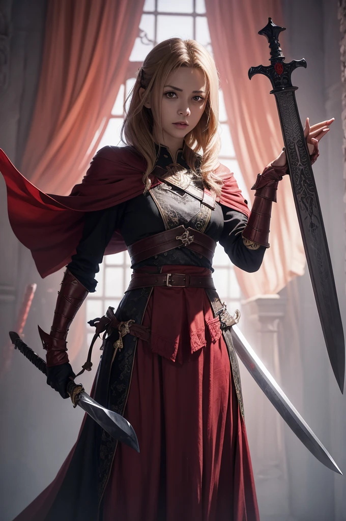 A mighty sword of blood

