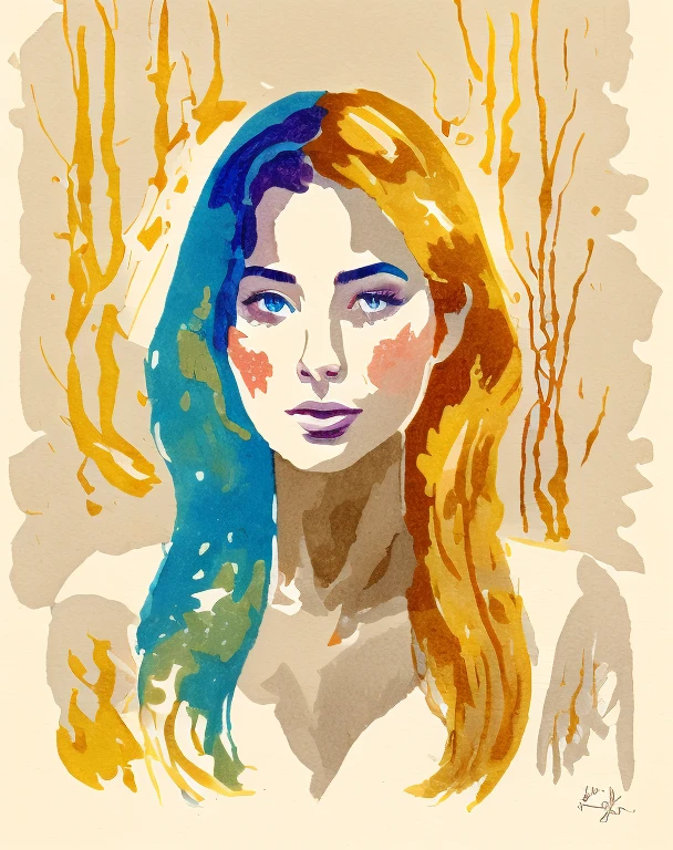 a painting of a woman with colorful paint on her face, watercolor detailed art, rossdraws pastel vibrant, watercolor colored painting, painted in bright water colors, watercolor artstyle, colorful watercolor painting, dripping with color, intense watercolor, colorful watercolor, colorful art, watercolor art, vibrant watercolor painting, watercolor digital painting, watercolor painting style, vibrant watercolor, watercolor style, watercolor painting
