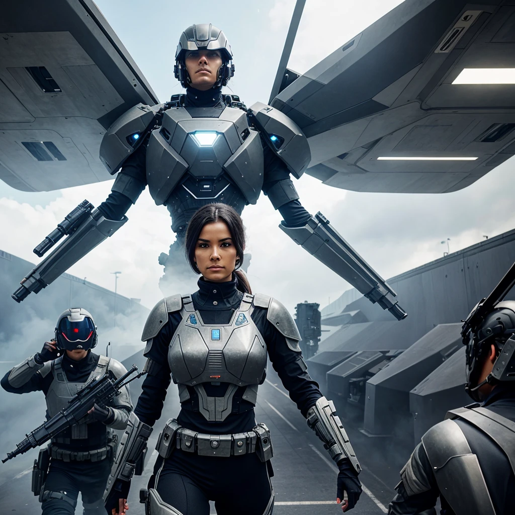 Create a futuristic army