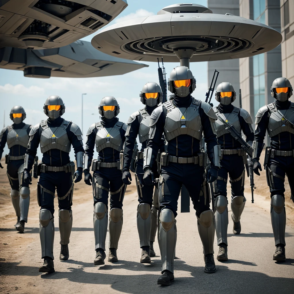 Create a futuristic army