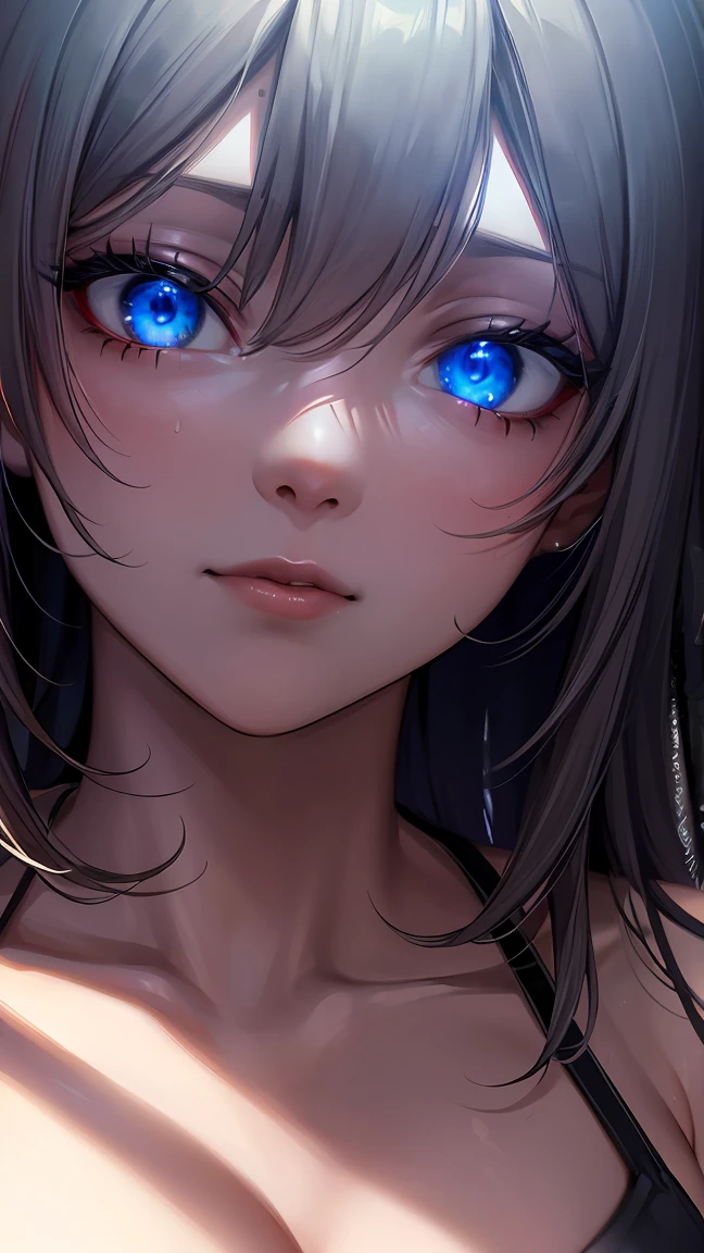 high resolution, extremely detailed CG, unity 8k wallpaper, super detailed skin, perfect anatomy, detailed, cinematic lighting, dynamic lighting, beautiful detailed eyes, (It's photorealistic:1.4), Raw photo, Japanese Girls, (1girl:1.8), (42 years old:1.8), (black short hair:1.8), Beautiful Eyes, (Face masks:1.2), (Huge breasts:1.3), (Curvy:1.2), (latex:1.2), It shows her whole body, standing, (Glossy black bikini:1.5)、Arms behind back、(Seaside)、(sweat:1.4)、
