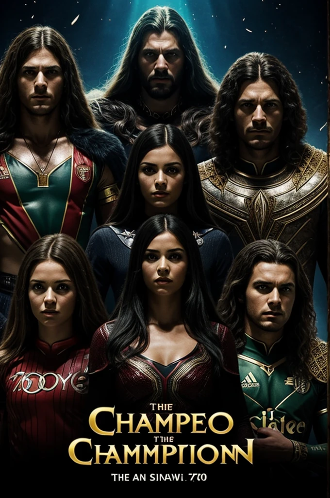 Dark fantasy image of the Champions League style movie from the 70s