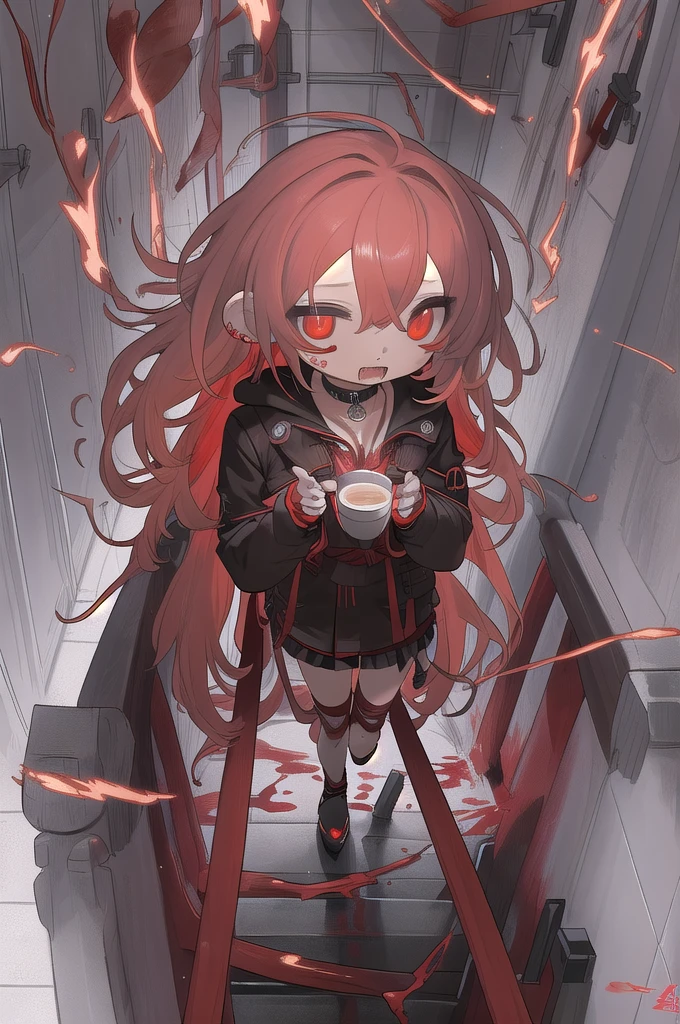Best quality, High_Resolution.Parasites for girls_Mecha ,Dirty, Peeled skin, Guro,nakeness