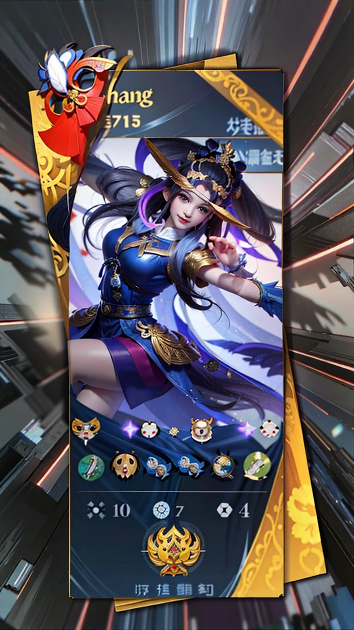 Allard woman in blue dress，A bird in his hand, Aesthetic!!!!!! female elf, Traditional beauty, a young woman as genghis khan, Palace ， A girl in Hanfu, 8K)), kanliu666, ulzzangs, Chinese girl, a beautiful fantasy empress, dilraba dilmurat, traditional garb