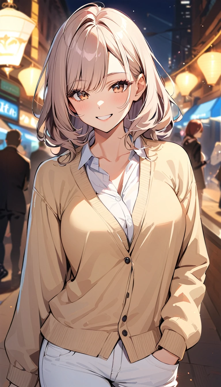 Smiling woman,Mature Woman