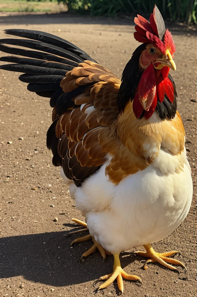 Happy chicken