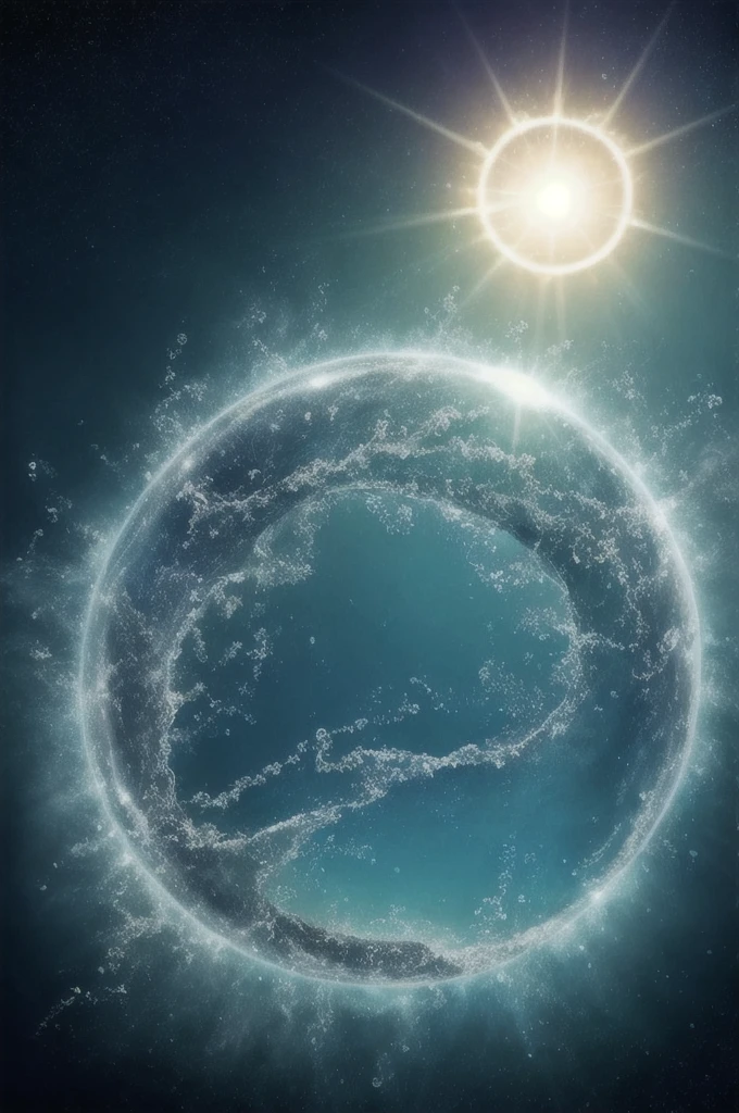 Dolphin、Bubble Ring、In the water、Bright light、Sunshine、In the water、Ocean、南国のOcean、Dolphinジャンプ、In the waterリング、幻想的なOcean、光るOcean、Light blue、Paintings like Christian Lassen、Starry Sky、rainbow、moon、Sparkling、lame