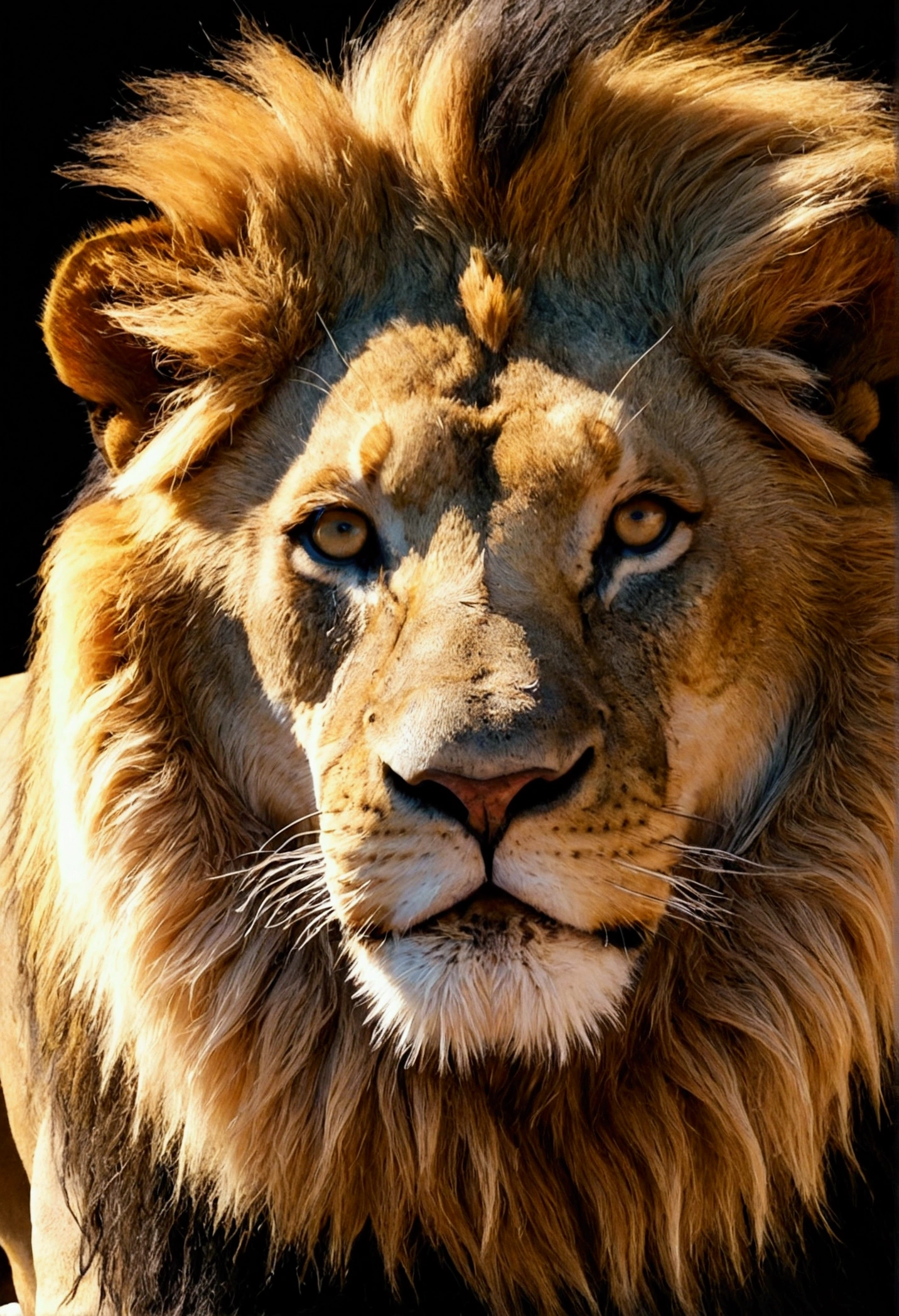 A lion