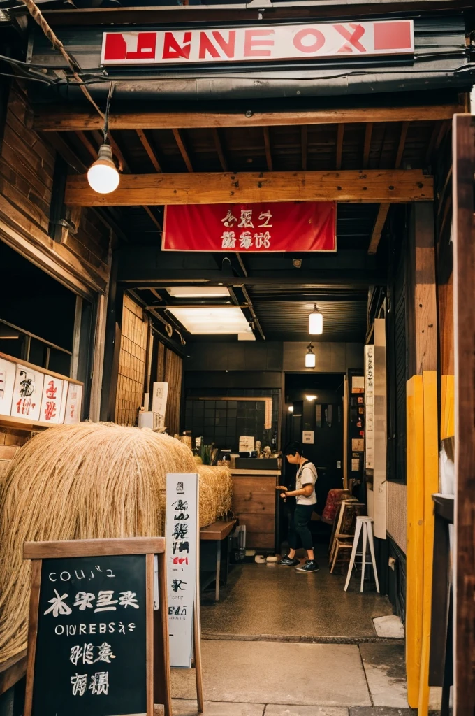 A ramen shop that only has one customer per hour