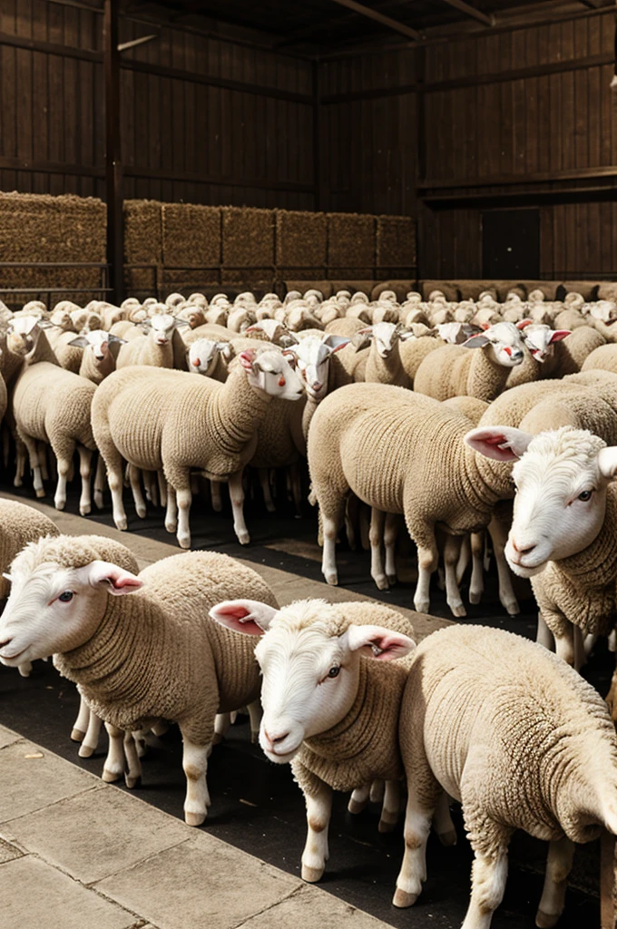 Lamb crowd
