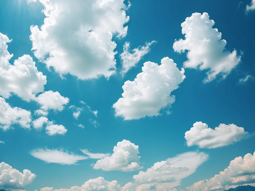 Fuji Mountain, Fluttering clouds, (Best Composition), (masterpiece),Looking up