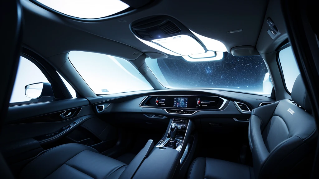 Inside the spaceship