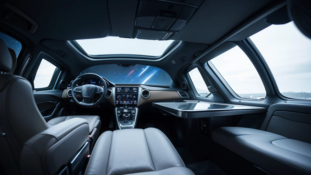 Inside the spaceship