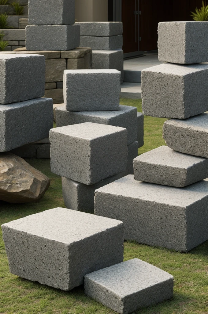 levitating stone blocks