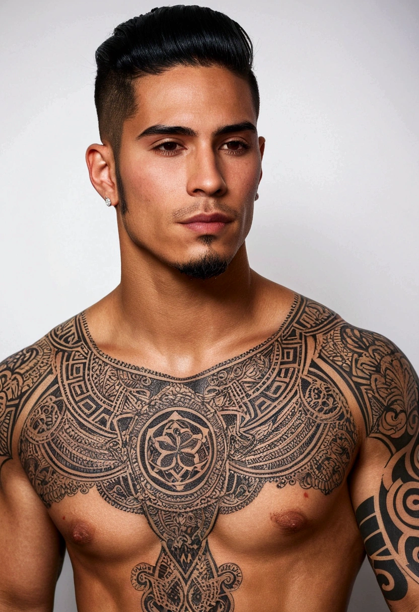 latin men, tattoo, sexy men,